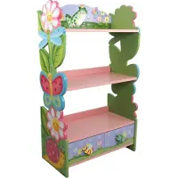 Teamson Kids Fantasy Fields Magic Garden Mehrstöckiges Bücherregal Holz