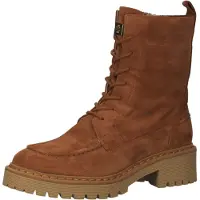 Högl Bequeme Stiefelette Schnürschuhe für Damen 4-132422 1100 Braun