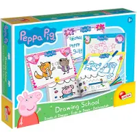 Lisciani 92215 - Peppa Wutz Zeichenschule Malset Schreibtafeln zeichnen malen kreativ Zeichenset Pig