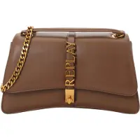 Replay Umhängetasche Schultertasche Crossbody Bag Cambridge Brown braun