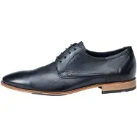 Lloyd Leder-Schnürschuhe "Gabriel" in Dunkelblau | Gr.: 44