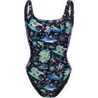 Arena Women's Fun Planet Swimsuit U Back Black Multi Größe: XS | Badeanzüge Outlet | Damen | Schwarz
