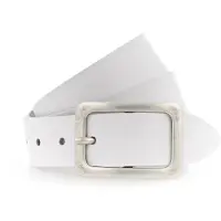 Vanzetti Gürtel Neon Booster 35mm Full Leather Belt W80 White