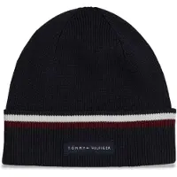 Tommy Hilfiger für Herren. AM0AM12983 Firmenmütze mit markantem marineblauem Band (OSFA), Lässig, Bio-Baumwolle, Nachhaltig