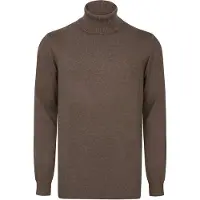Felix Hardy Rollkragenpullover "Rollkragenpullover", Herren, Gr. XL, braun, 100% Baumwolle, Pullover Rollkragenpullover
