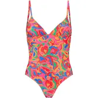 Shiwi Ladies Rowy Swimsuit Groovy Love Orange Sun Groovy Love Größe: 38 | Badeanzüge Outlet | Damen | Orange