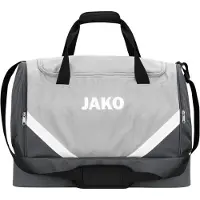 Jako Unisex Sporttasche Iconic, Farbe:soft grey/anthra light, Größe:S Bambini (ca. 30 Liter)