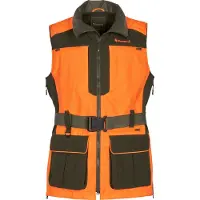 Pinewood Furudal Doghandler Vest orange/mossgreen (537) L