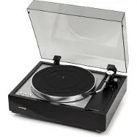 Thorens TD 1600 TP 160 - Plattenspieler, schwarz-hochglanz
