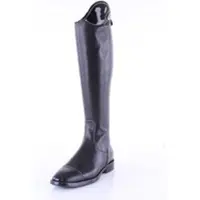 DeNiro Reitstiefel Salentino 01 black Top shiny