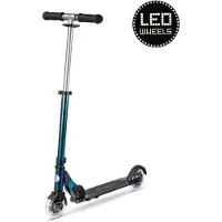 Micro mobility Micro Sprite LED Pearl, Universal, Klassischer Roller, Unisex, Asphalt, 100 kg, 2 Rad/Räder