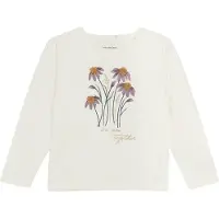 Minymo Longsleeve MIT-shirt LS in Weiß | Gr.: 116