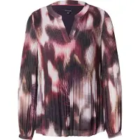 Comma Blouses Plum Aop Größe: 36 | Blusen Outlet | Damen | Magenta