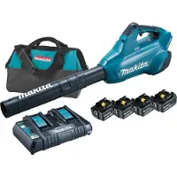 Makita DUB362PT4X Akku-Gebläse Li-ion 2x18V/5.0Ah