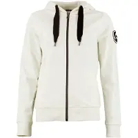 Mountain Peak Sweatshirt Baumwolle Full Zip Damen French Terry