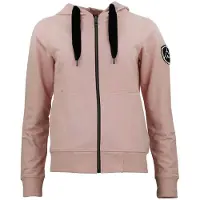 Mountain Peak Sweatshirt Baumwolle Full Zip Damen French Terry