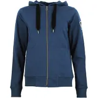 Mountain Peak Sweatshirt Baumwolle Full Zip Damen French Terry