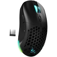 Newskill Gaming Arakne Elite, Beidhändig, RF Wireless + USB Type-A, 16000 DPI, 2 ms, Schwarz