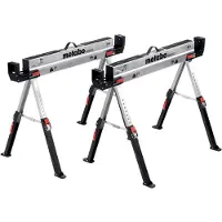 Metabo MAB 82, Unterstütztes Gerüst, Stahl, 590 kg, Schwarz, Metallisch, Drinnen/Draußen, 980 mm