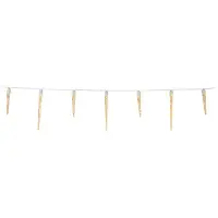 Livarno Lichterkette, Eiszapfen-Lichterkette, 128 LEDs