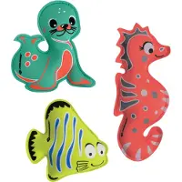 Schildkröt Neopren Tauchspielzeuge Meerestiere 3er-Pack