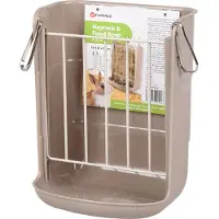 Flamingo Nager Heuraufe/Futternapf 2in1
