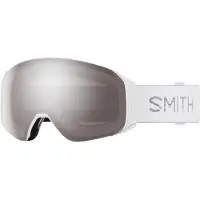 Smith Skibrille 4D Mag S ChromaPop Sun Platinum Mirror Unisex White Chunky Knit