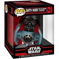 Funko POP! Darth Vader Star Wars Deluxe Enthält Eine Tie Advanced Starfighter-figur