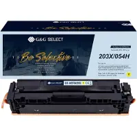 G&G Toner ersetzt HP 203X Kompatibel Gelb CF542X/ Cartridge 054H Yellow GS-HCF