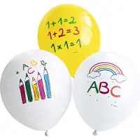 Magni Luftballons Schulstart 27,5cm 6er