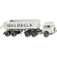 Wiking 0677 12 H0 MAN Hinterkippersattelzug Pausbacke Walhalla Kalk