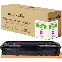 G&G Toner ersetzt HP 207A Kompatibel Magenta 1250 Seiten Reborn remanufactured
