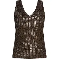 Faina Top en tricot avec fil à effet