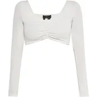 Faina Damen Top in Weiss | Gr.: M