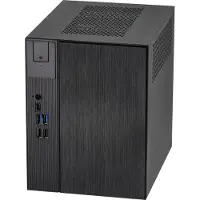 Asrock DeskMeet X300, 8 L großer PC, PC Barebone, AMD X300, Sockel AM4, DDR4-SDRAM, PCI Express, Serial ATA III