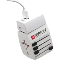Skross World Adapter USB mit SOS-Batterie