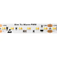 Sigor 20W/m dimmbar to warm LED-Streifen 3000-1800K 5m 240 LED/m IP20 24V 1900lm RA90