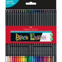 Faber-Castell - Colour pencils Black Edition - 24 pcs (116424)
