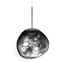 Tom Dixon Melt Mini LED-Pendelleuchte-Silber-mit LED (3000K)
