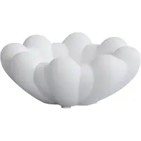 101 Copenhagen Bloom Tablett/Gericht Mini Bone Weiß - , Weiß, Keramik