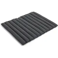 HAY Soft Steppkissen für Palissade Dining Bank Anthracite