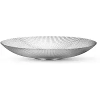 Georg Jensen Dekoschale Bernadotte Low Rostfreier Edelstahl 32 cm