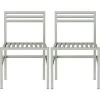 Nine - 19 Outdoors Dining Chair, grau