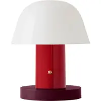 &tradition Setago JH27 Portable Tischleuchte Maroon/Grape - &Tradition &Tradition, Setago JH27, dimmbar, Multicolor, für Wohnzimmer, Kunststoff, Design