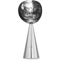 Tom Dixon Melt Portable LED-Akkuleuchte-Silber-mit LED (3000K)