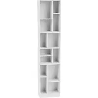 Montana - Loom Bücherregal mit Sockel, new white