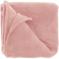 Unique living Decke Claudi 130x160cm Altrosa