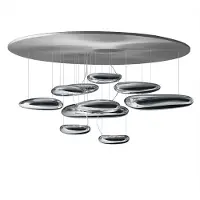 Artemide Mercury Soffitto LED-Deckenleuchte - Inox-Stahl, mit LED (3000K)