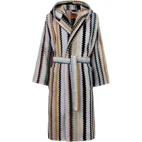 Missoni Bademantel Curt Hooded Black Multicolor-M