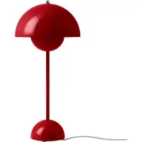 &tradition Flowerpot VP3 Tischleuchte, zinnoberrot, 50 cm - &TRADITION &Tradition, Flowerpot VP3, Rot, für Wohnzimmer, Metall, Design